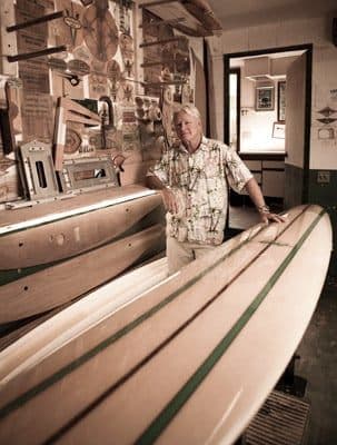 Randy Rarick Surfboard Restoration workshop