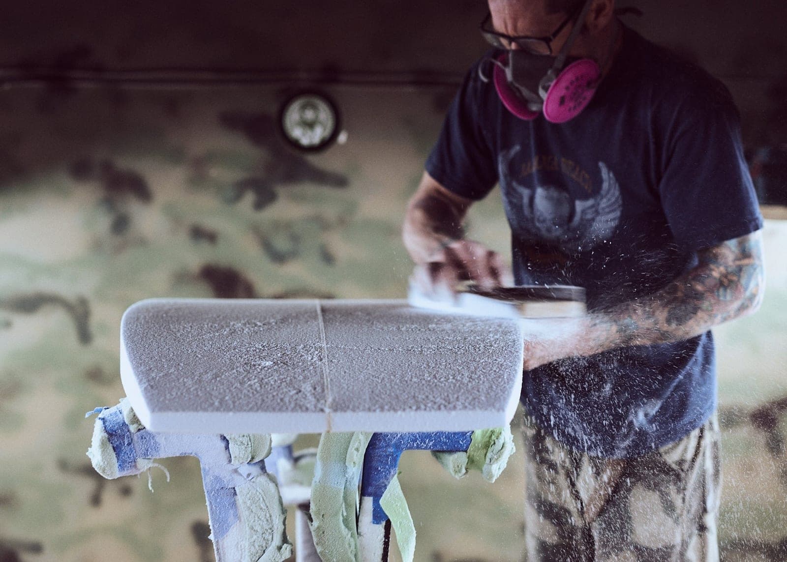 Bauer Surfboards workshop
