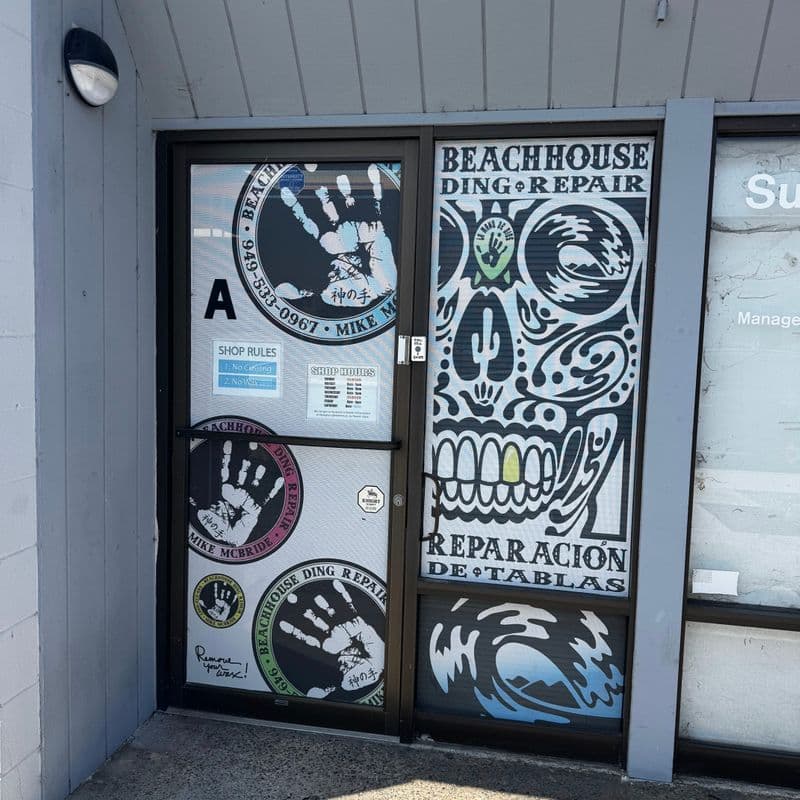 Beachhouse Ding Repair / Surfboard Repair workshop