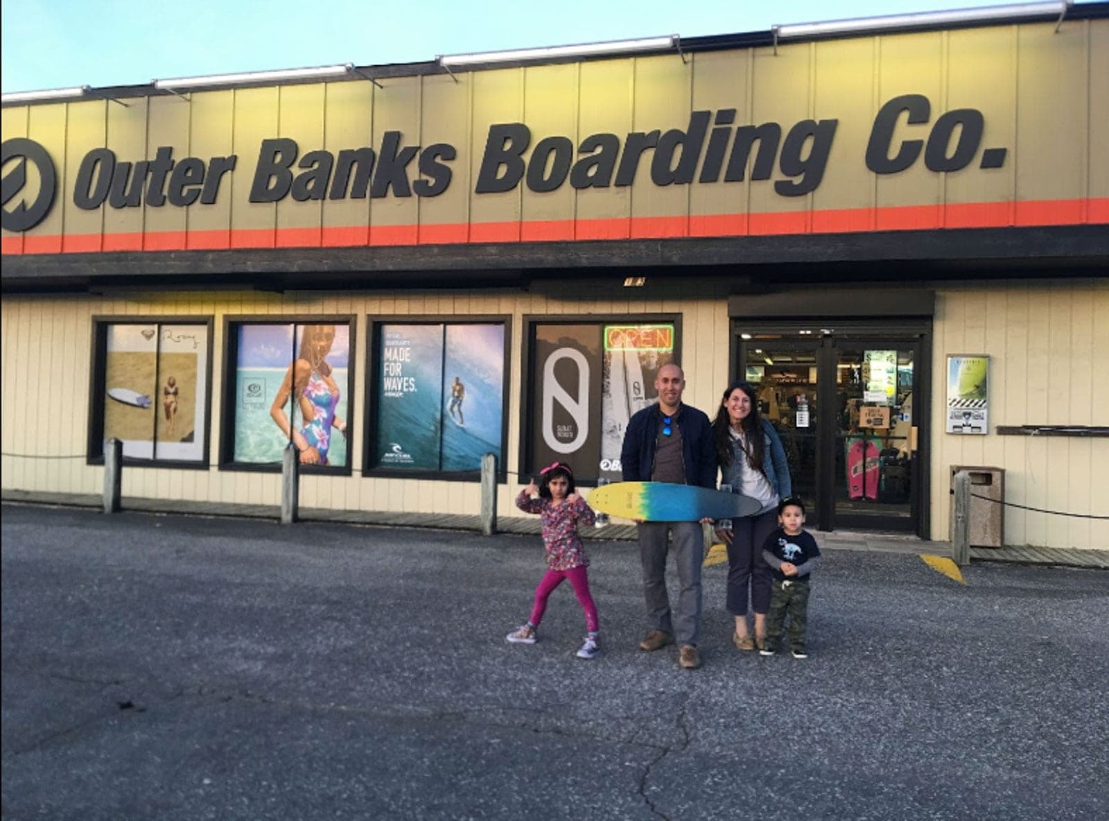 Outer Banks Boarding Co. workshop